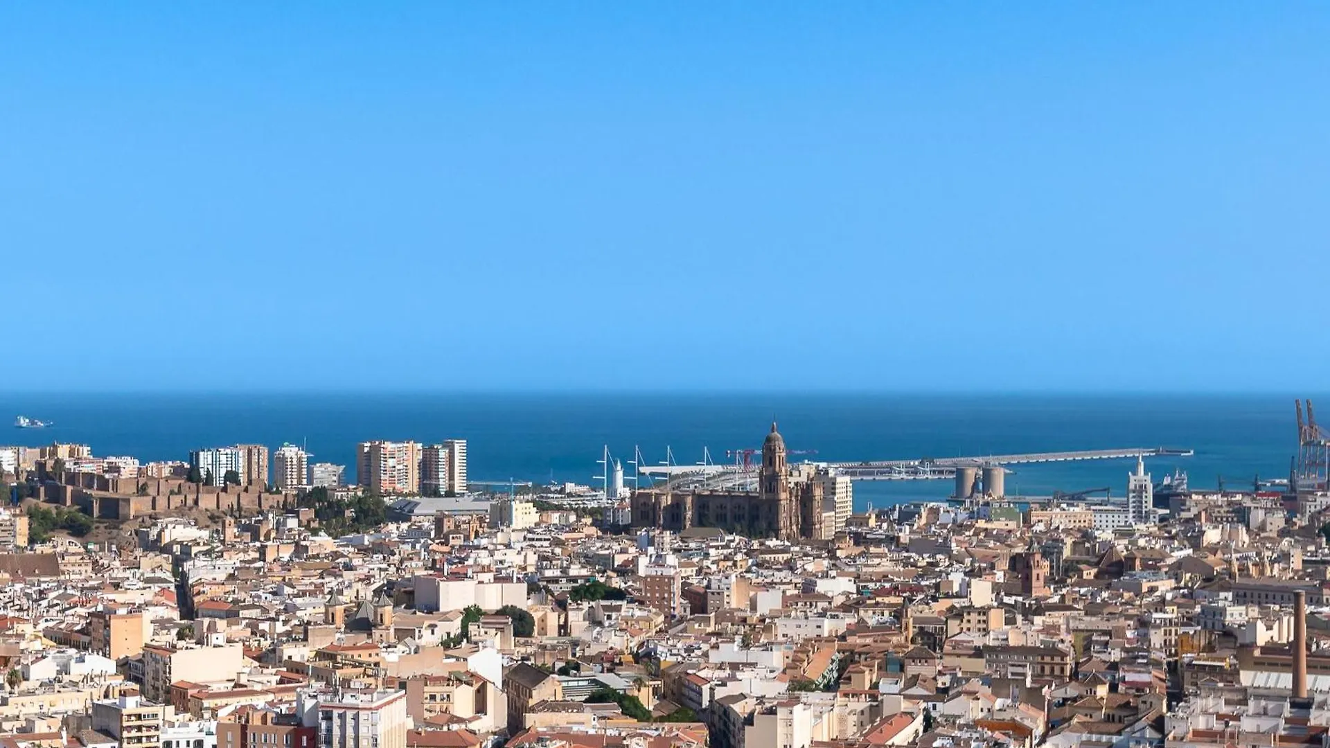 Xpce Urban 19 Malaga Skyline-Parking Freeアパートメント